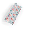 Jolly Santa Faces Eco-Friendly Wrapping Paper