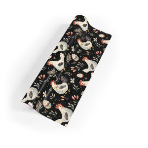 Starry-Eyed Hens and Easter Eggs Eco-Friendly Wrapping Paper