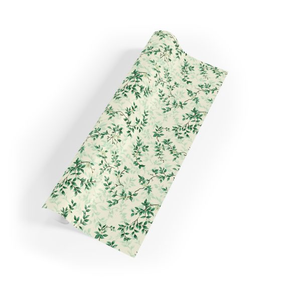 Serene Garden Bliss Eco-Friendly Wrapping Paper