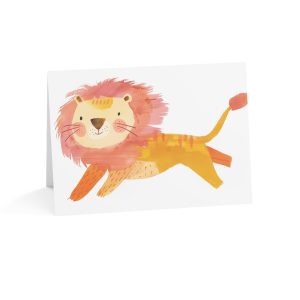 This serene card captures the essence of a cozy winter wonderland with an Arctic fox curled up in peaceful slumber. Surrounded by soft snowflakes and icy branches, this card brings a sense of calm and quiet to any occasion. Whether it’s for a birthday, winter celebration, or just to send peaceful vibes, it’s a wonderful way to share love and warmth.