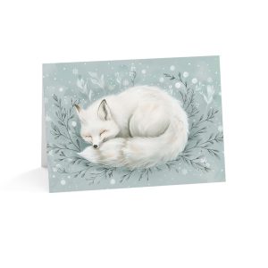 cozy-arctic-fox-sleeping-in-a-snowy-wonderland-eco-friendly-greeting-card