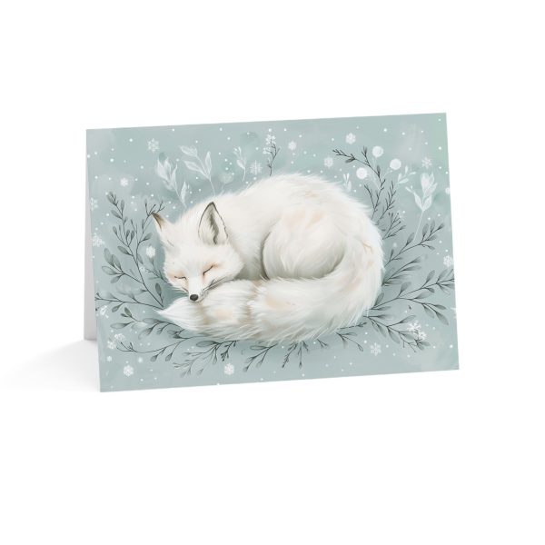 cozy-arctic-fox-sleeping-in-a-snowy-wonderland-eco-friendly-greeting-card