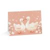 Adorable Goose Pair Greeting Card - Eco-Friendly