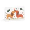 Dachshund Love - Eco-Friendly Greeting Card